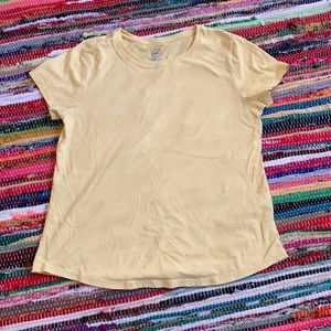Plain yellow shirt